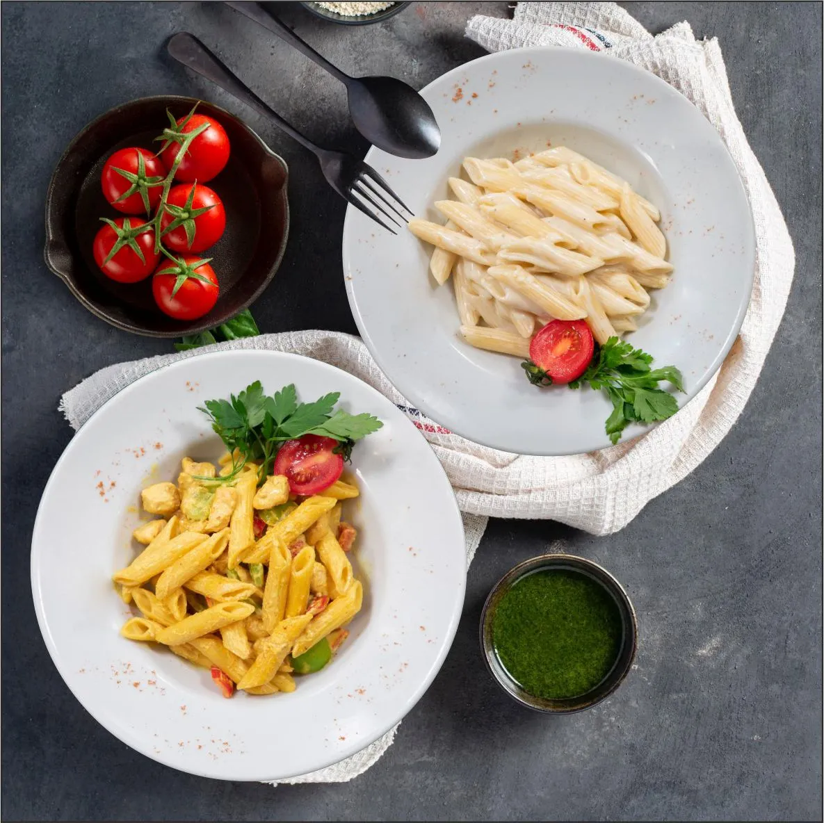 PENNE ALLA PESTO