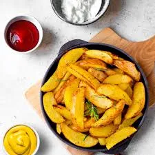 DUBLE ELMA DİLİM PATATES