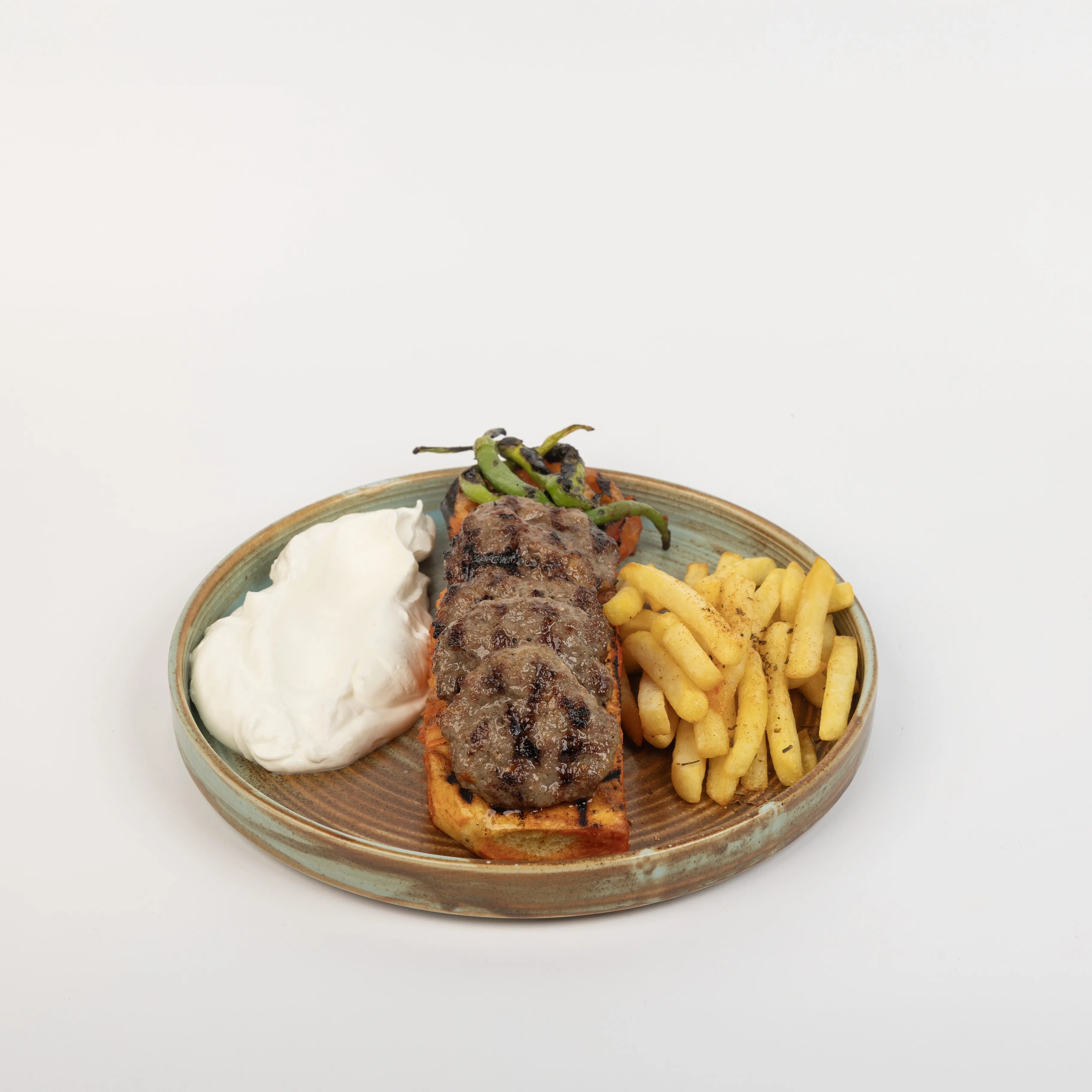 KAŞARLI MANTARLI KÖFTE