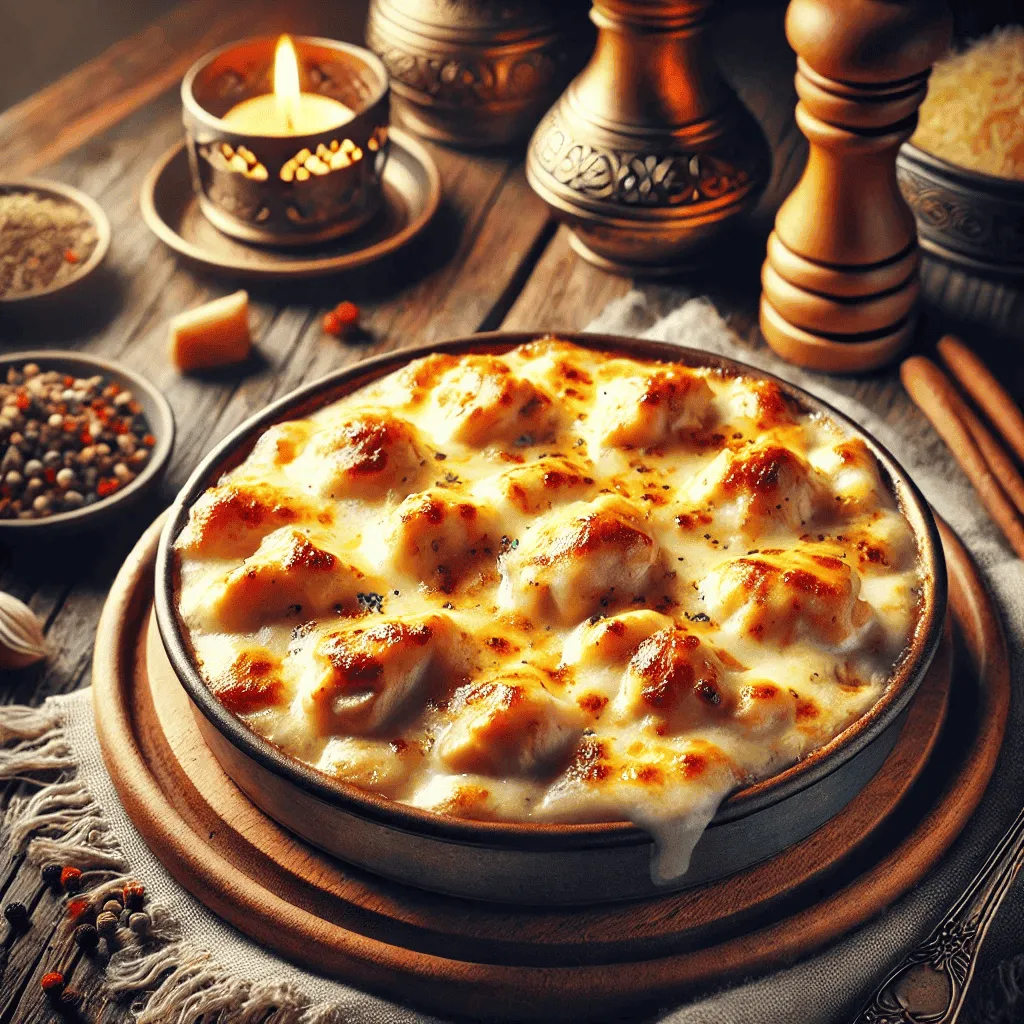 BEŞAMEL SOSLU TAVUK