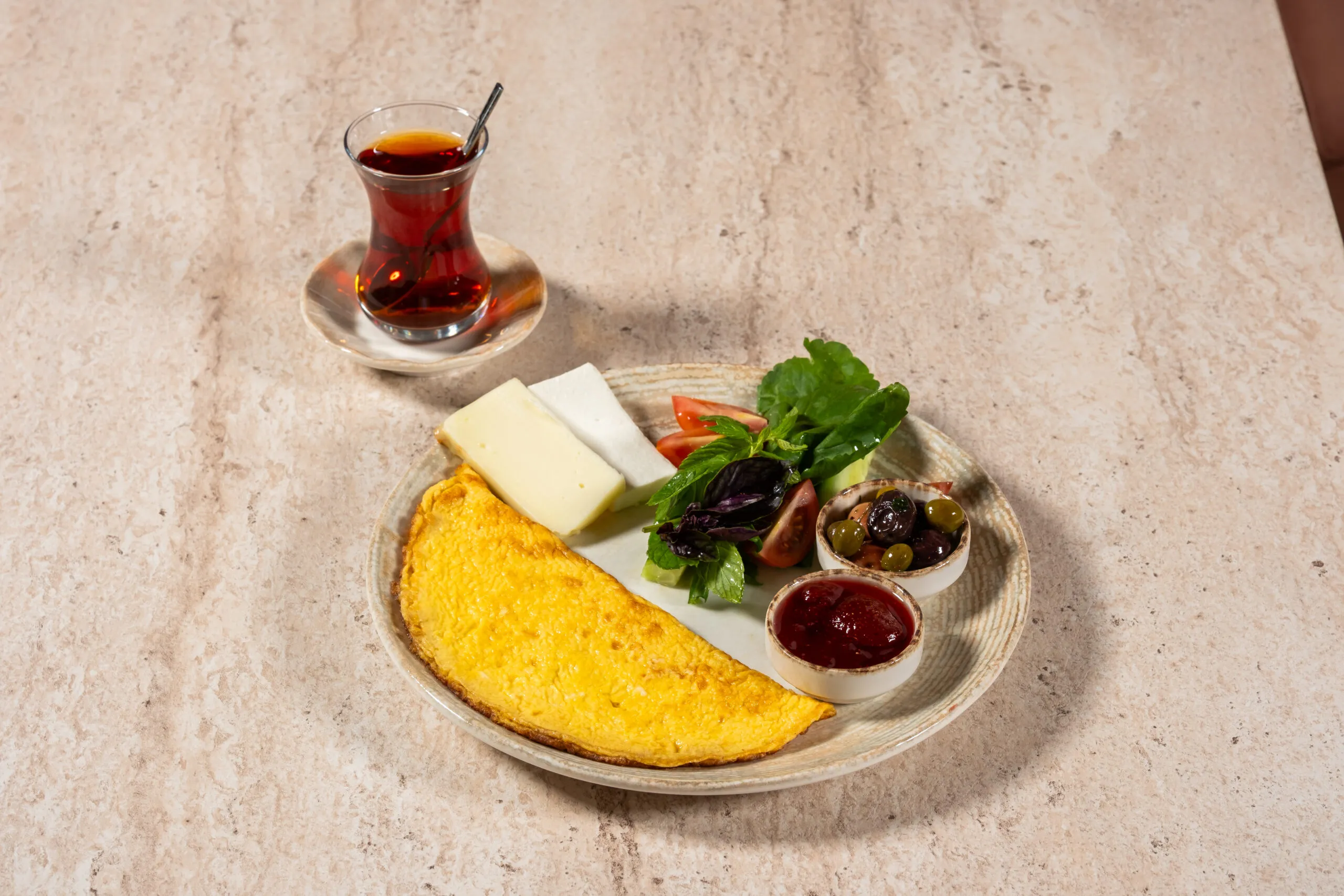 OMLETLİ KAHVALTI