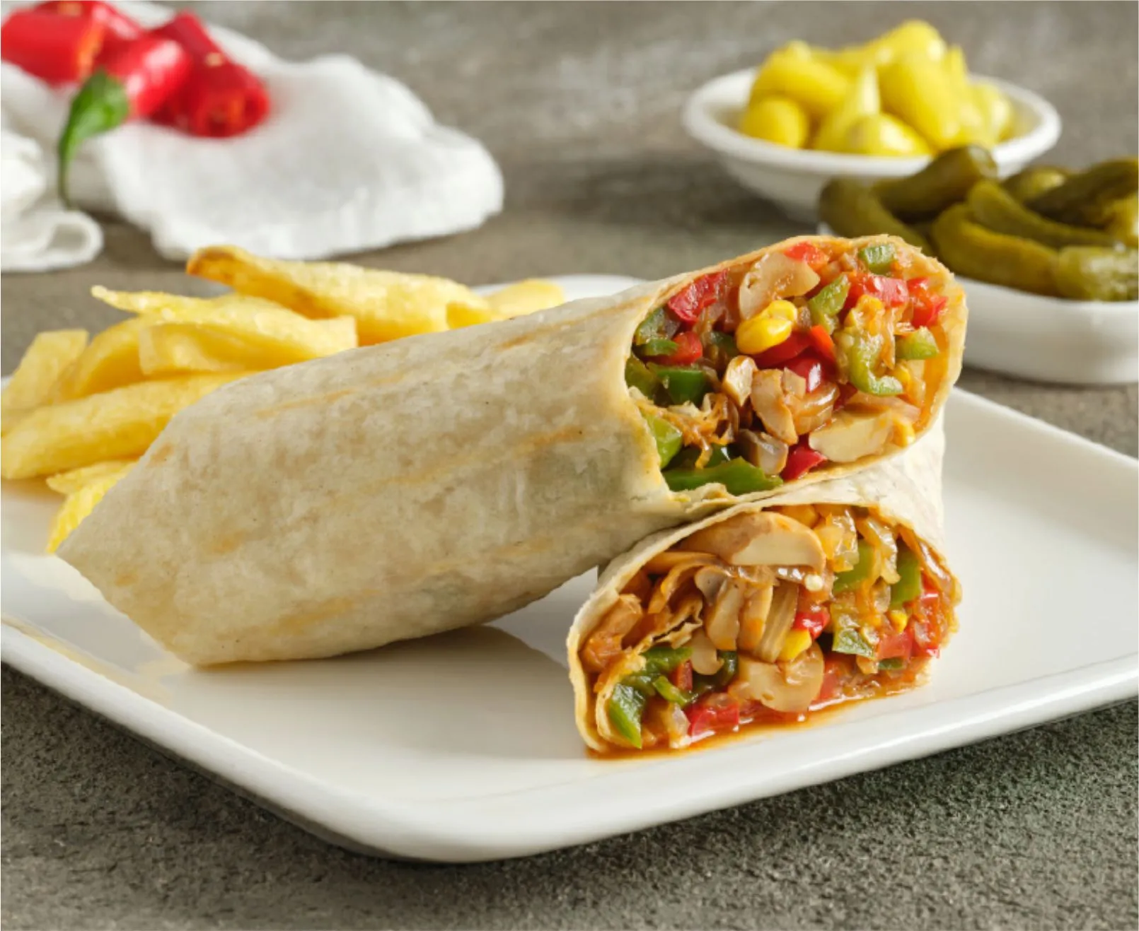 TAVUKLU WRAP