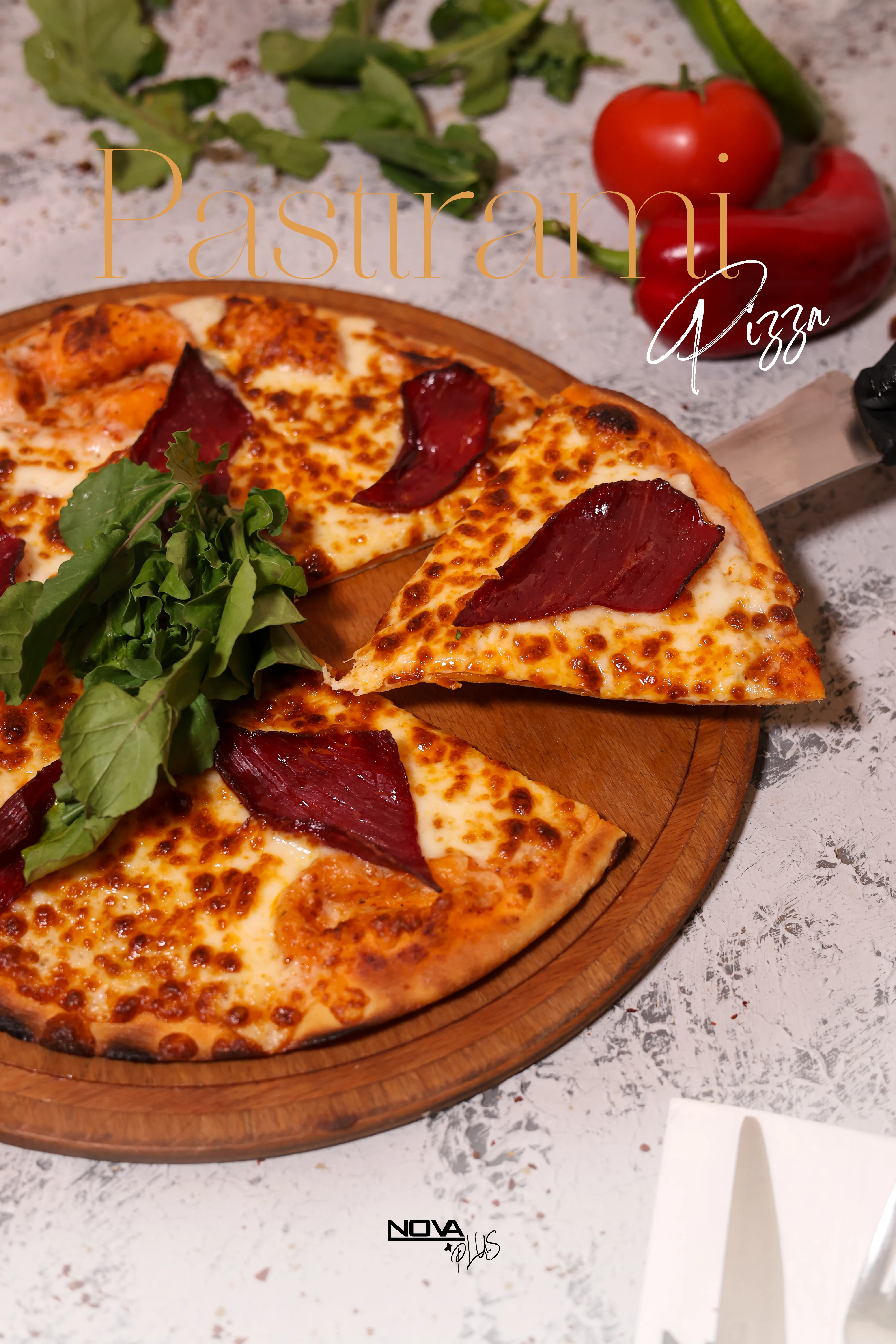 PASTIRMALI PİZZA