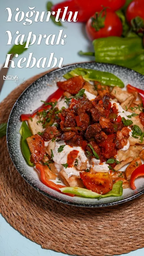 YOĞURTLU YAPRAK KEBAP