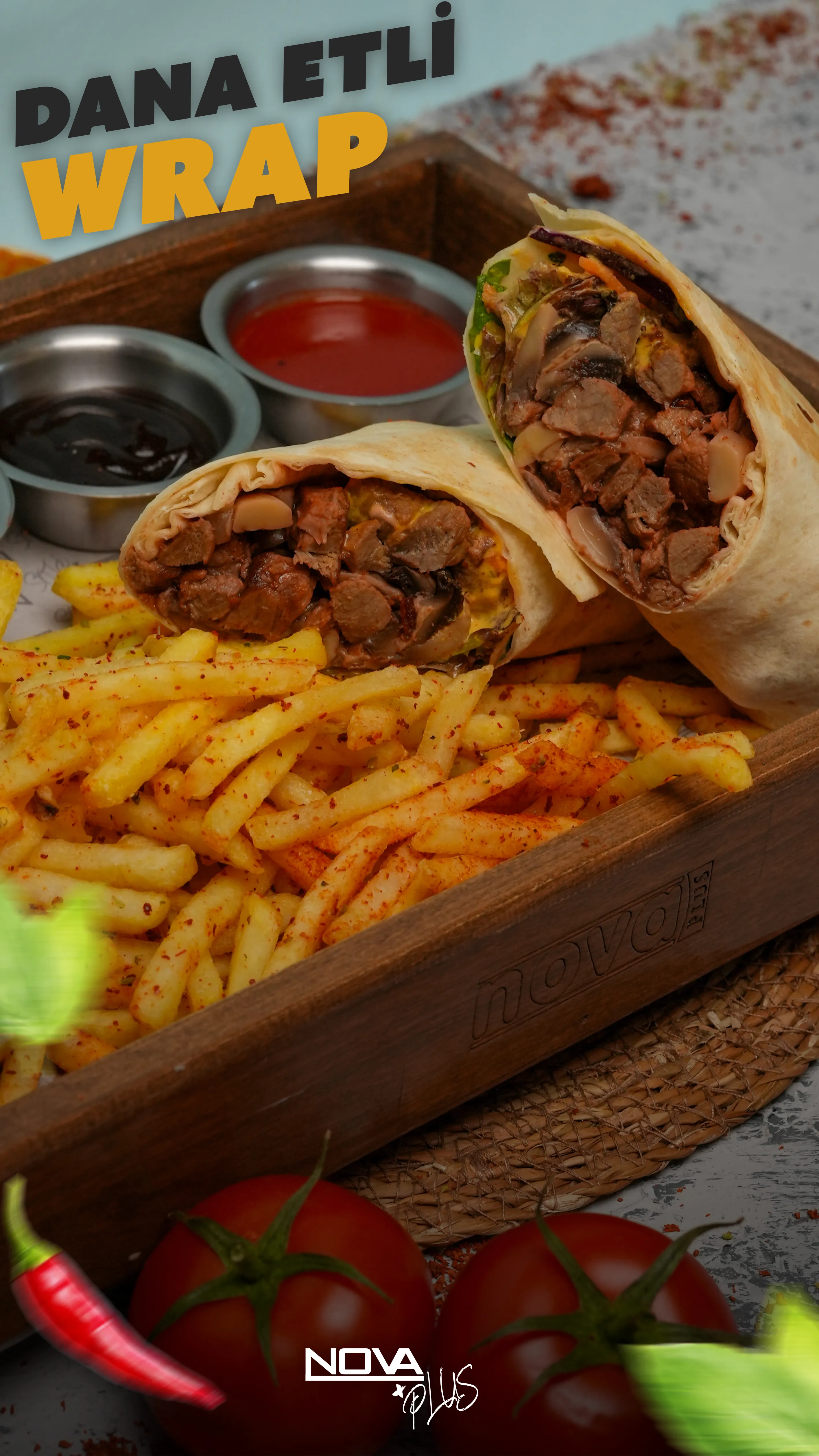 DANA ETLİ WRAP
