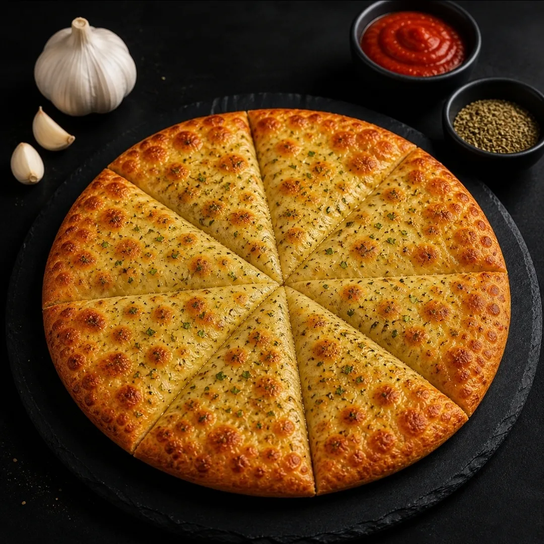 SARIMSAKLI KAŞARLI EKMEK ( GARLIC BREAD WITH CHEESE )