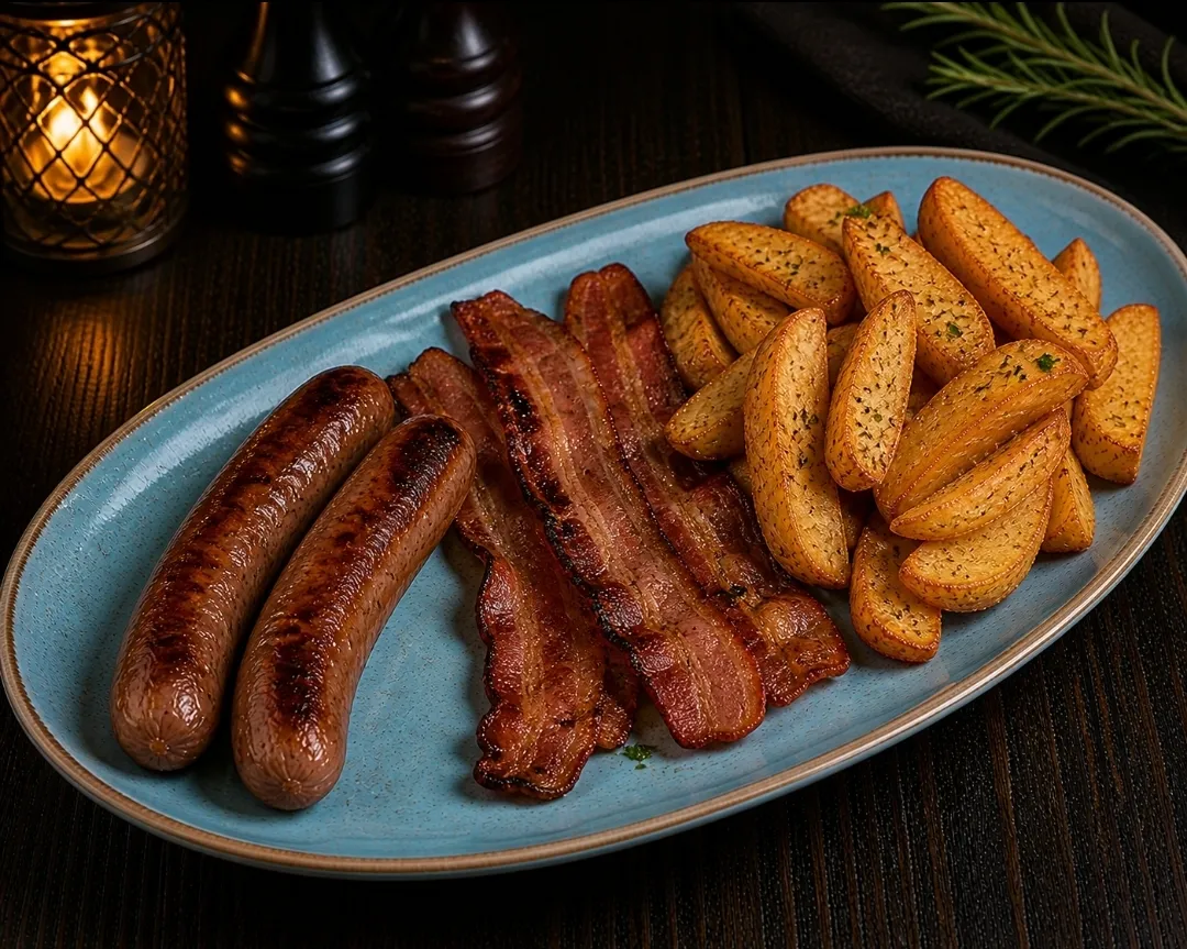 BACON - SAUSAGE - CHIPS