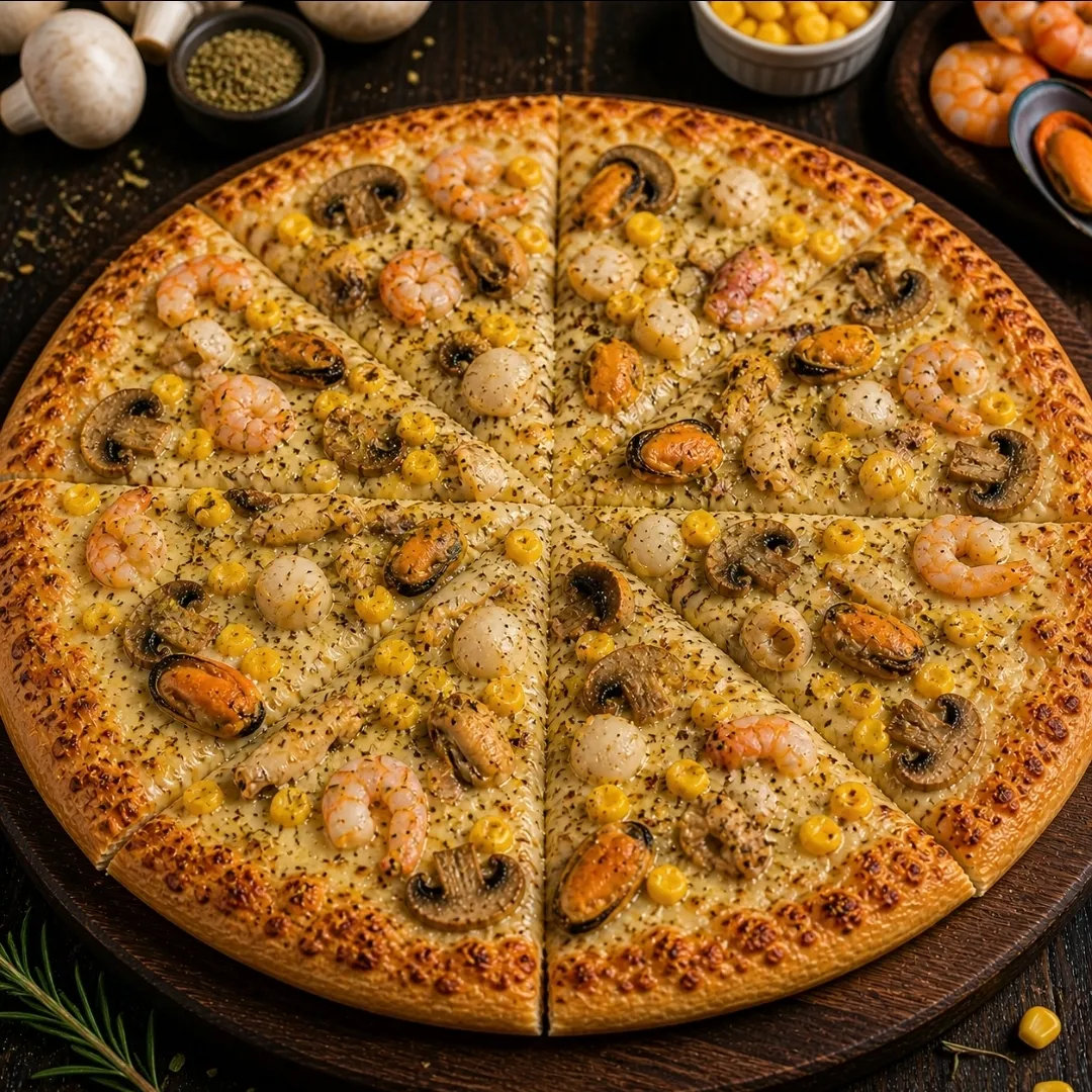SEA FOOD PIZZA