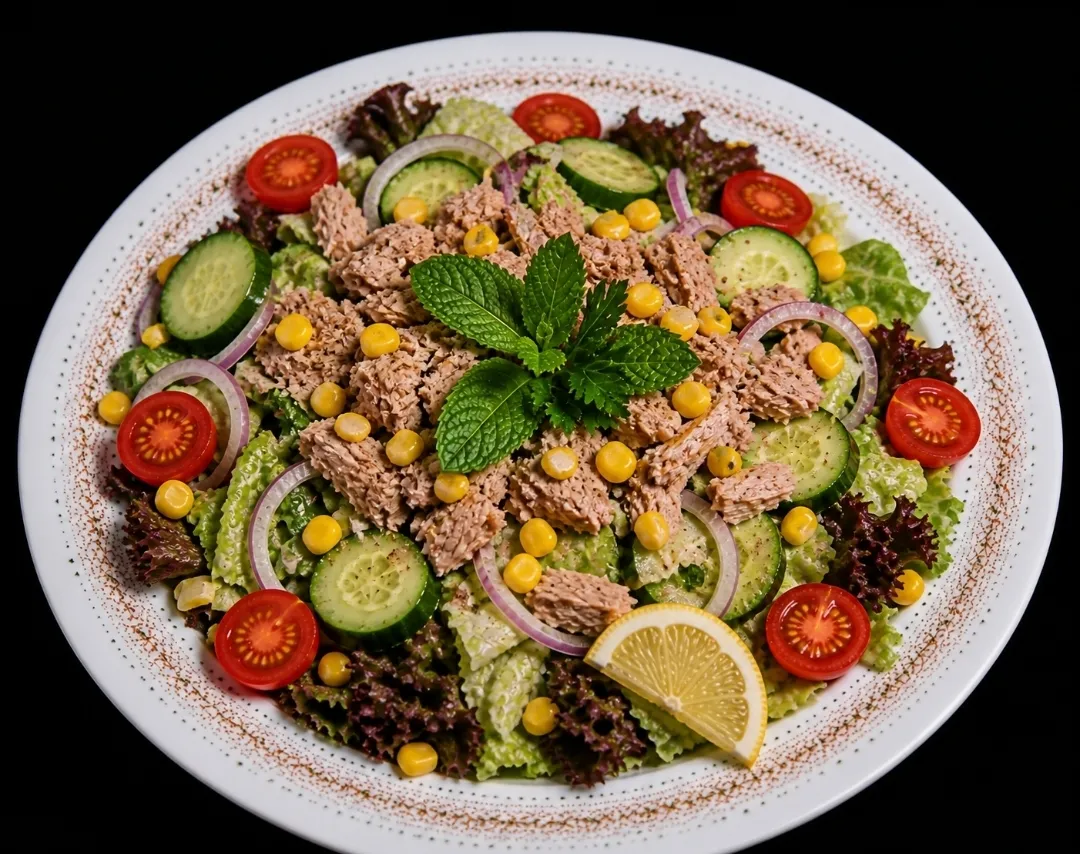 TUNA SALAD ( TON BALIKLI SALATA )
