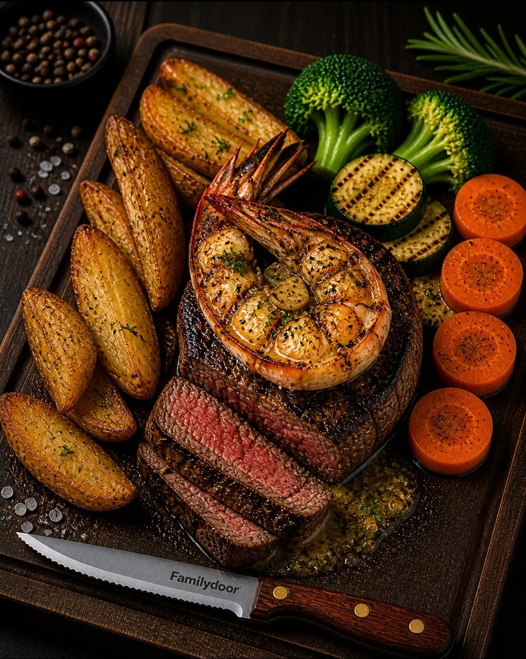 SURF’N TURF STEAK 300 gr