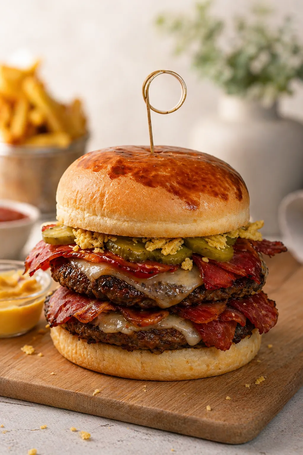 DOUBLE BACON CHEESE