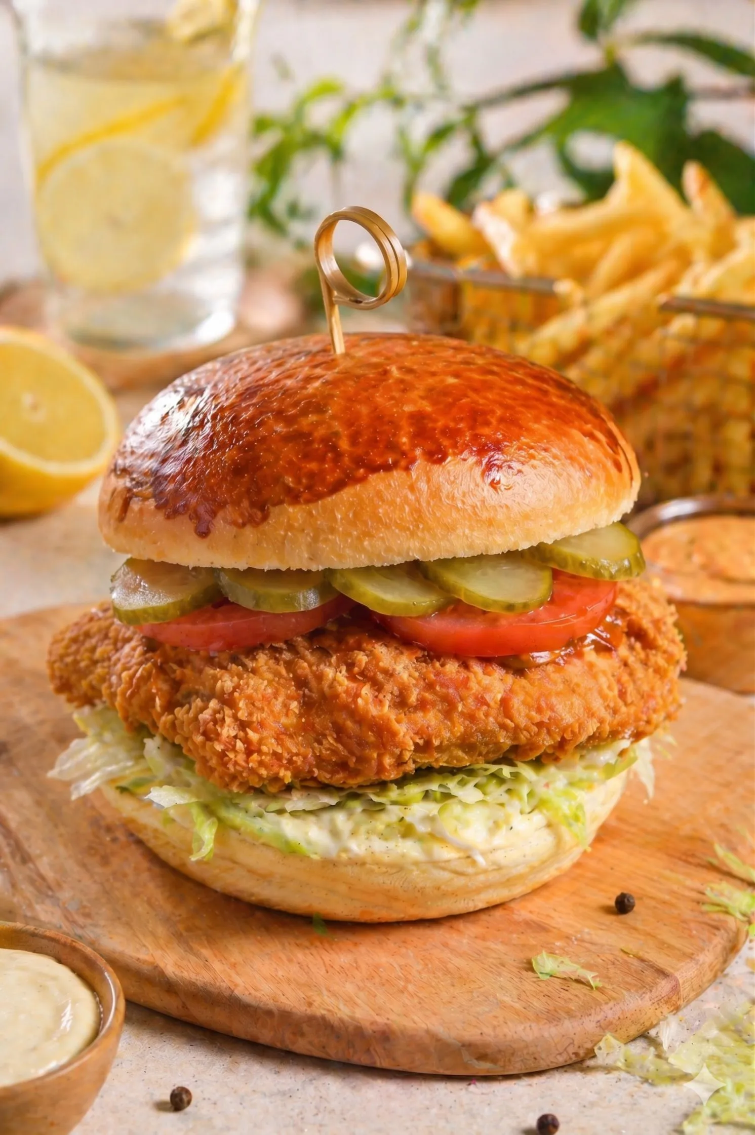 CRISPY CLASSIC BURGER