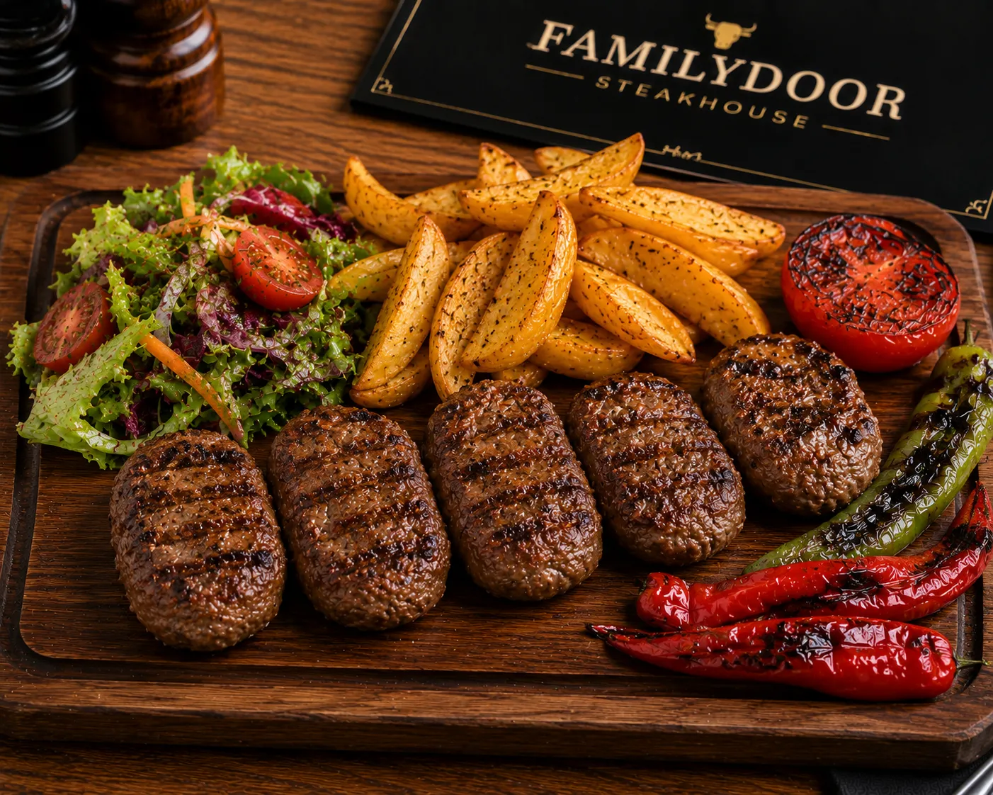 GRILLED MEATBALLS ( IZGARA KÖFTE  )