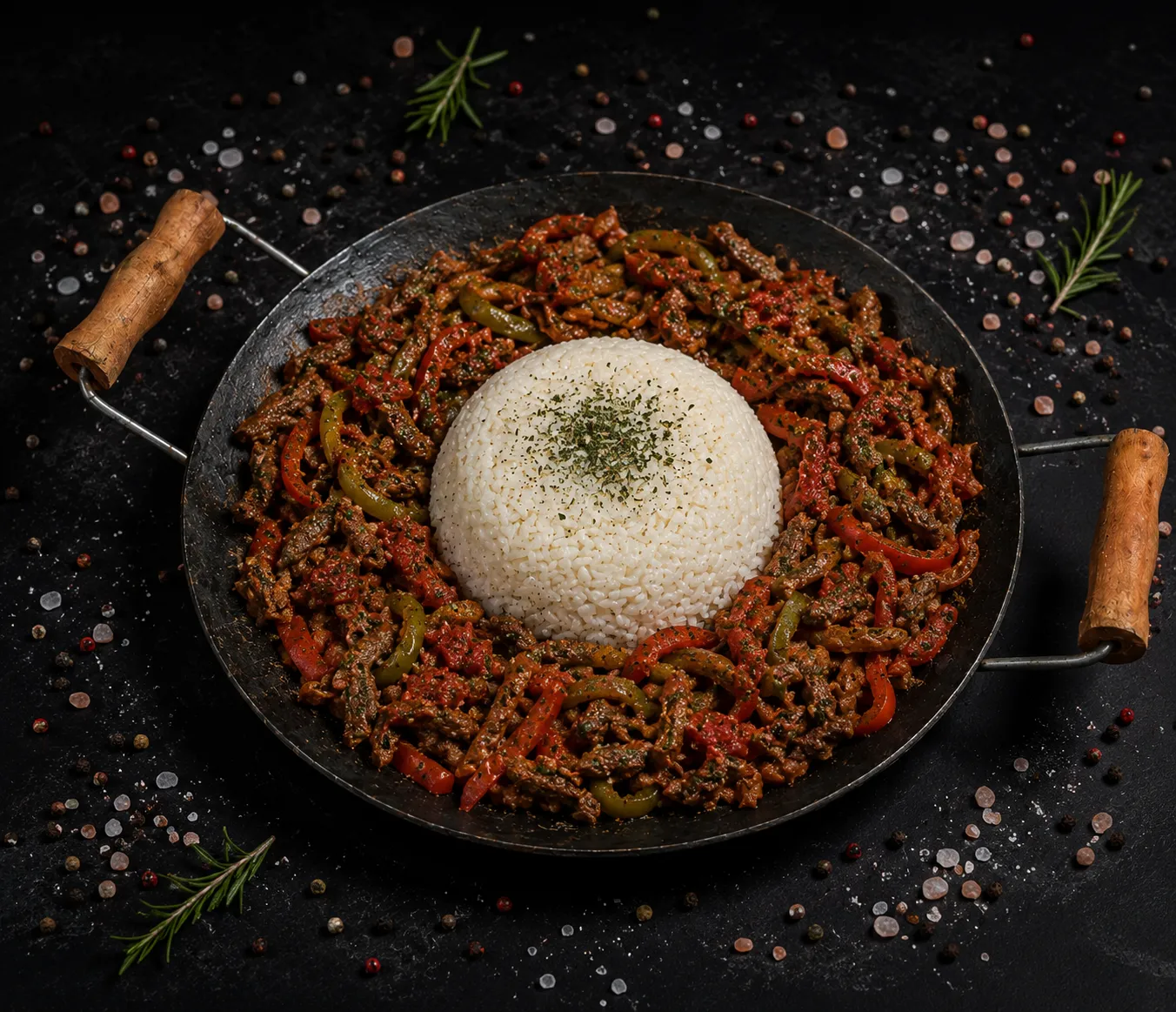 TURKISH SAUTE BEEF ( SAÇ KAVURMA )