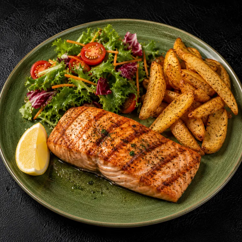 GRILLED SALMON (300 GR)