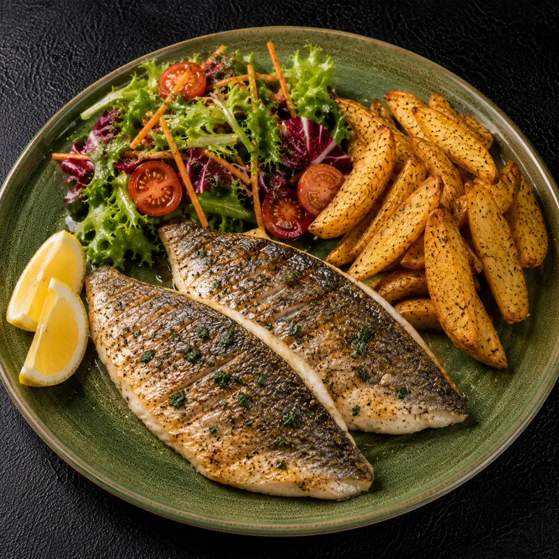 GRILLED SEA BREAM (600 GR)