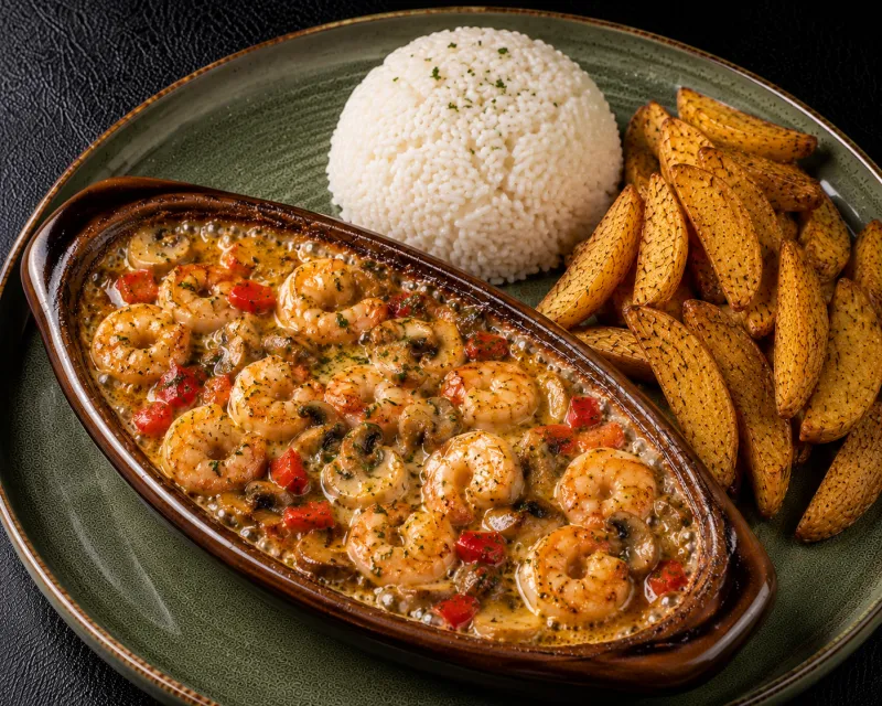 SHRIMP WITH GARLIC