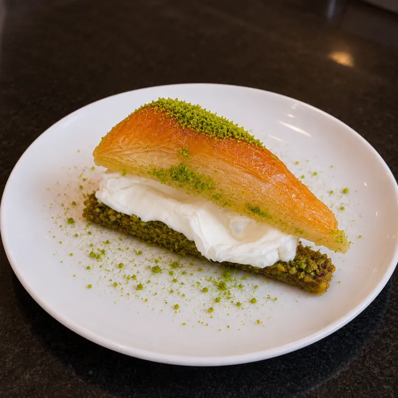 TRIANGULAR SLICED BAKLAVA (HAVUÇ DİLİM BAKLAVA  )