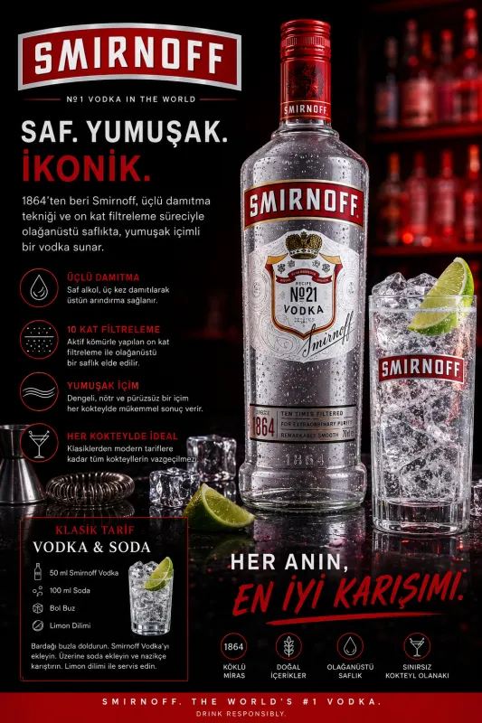 SMIRNOFF 5 cl