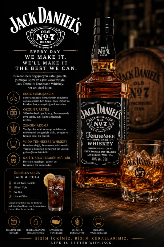 JACK DANIEL’S 5 cl