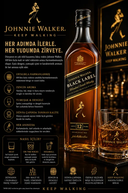 JOHNNIE WALKER 5 cl