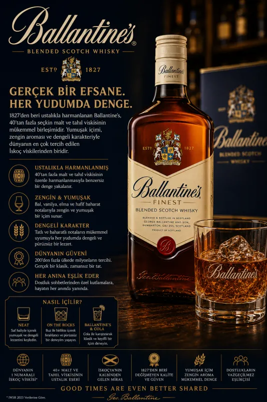 BALLANTINES 5 cl
