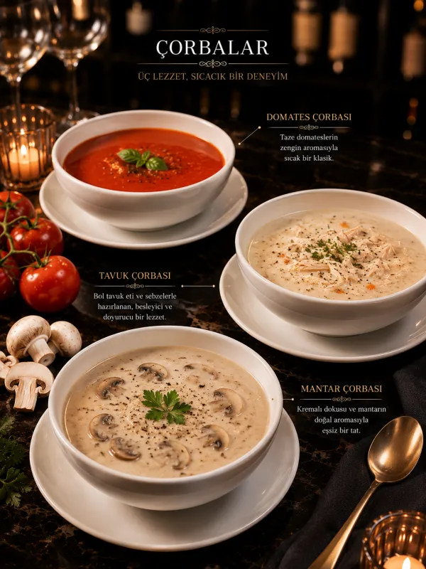 ÇORBALAR ( SOUPS )