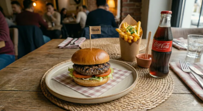 KLASİK BURGER MENÜ