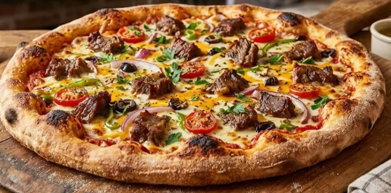 KAVURMALI PİZZA