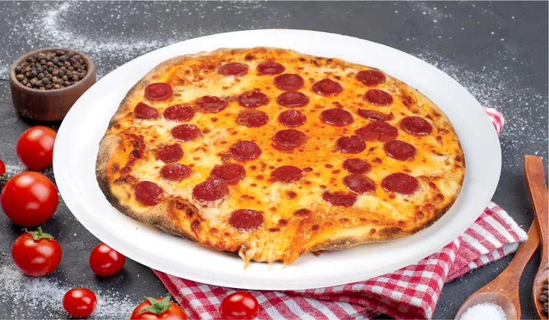 SOSİSLİ CHEDDARLI PİZZA KÜÇÜK