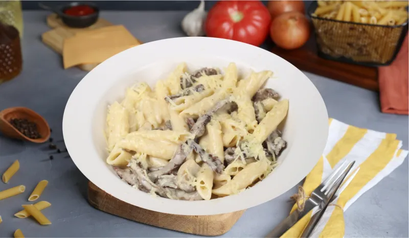 BONFİLE MANTAR SOSLU PENNE