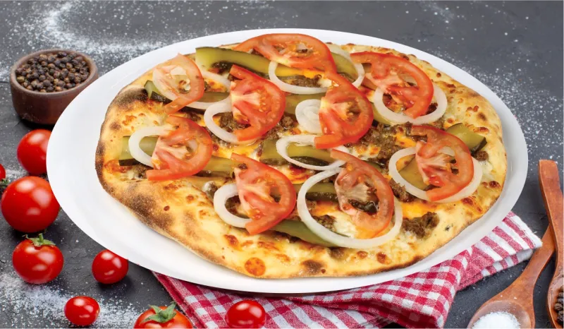 CHEESEBURGER PİZZA BÜYÜK