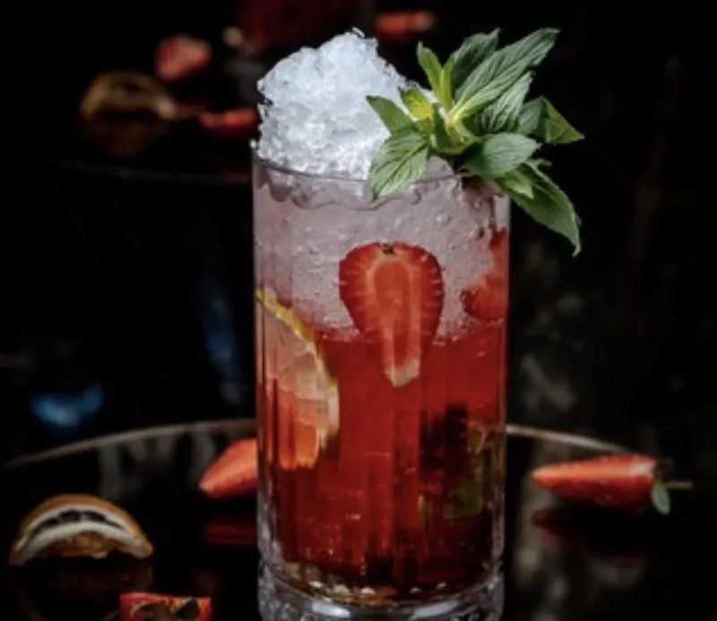 Böğürtlen mojito