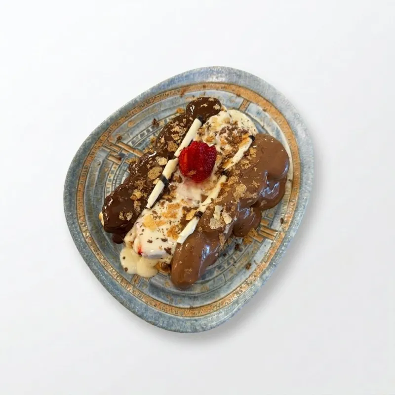 BELÇİKA ÇİKOLKATALI WAFFLE