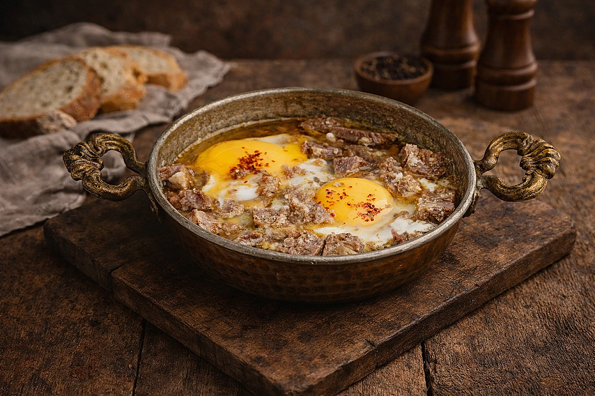 KAVURMALI YUMURTA