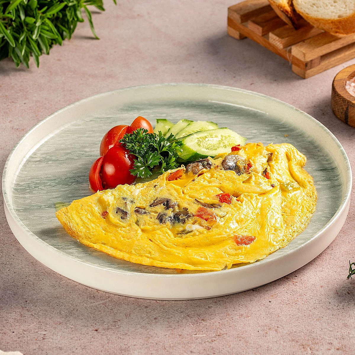 SEBZELİ OMLET
