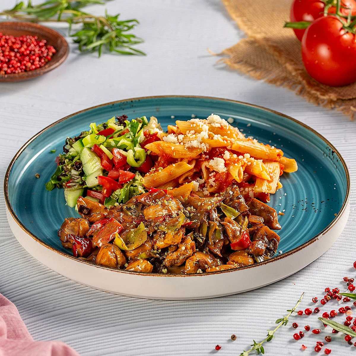 TERİYAKİ SOSLU TAVUK