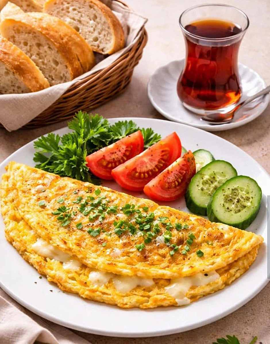 PEYNİRLİ OMLET