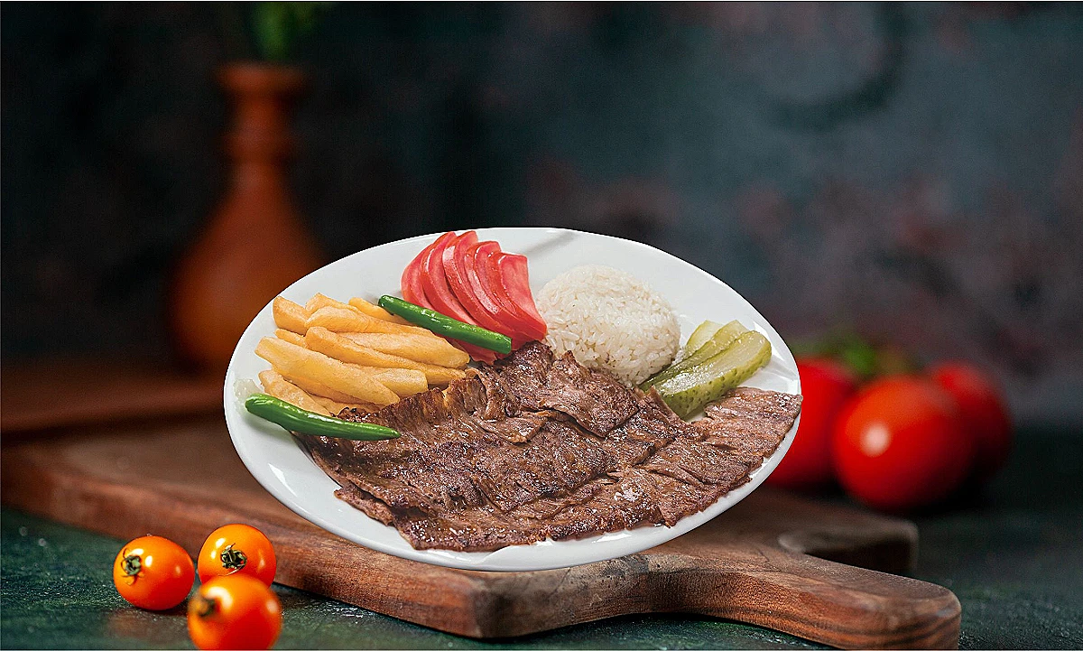 PORSİYON PİLAV ÜSTÜ ET DÖNER 100 GR