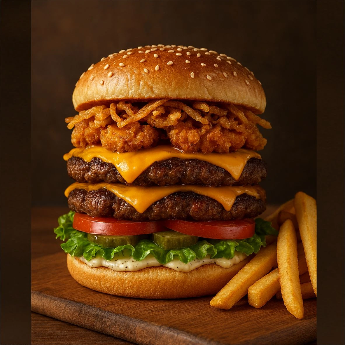 DOUBLE BURGER
