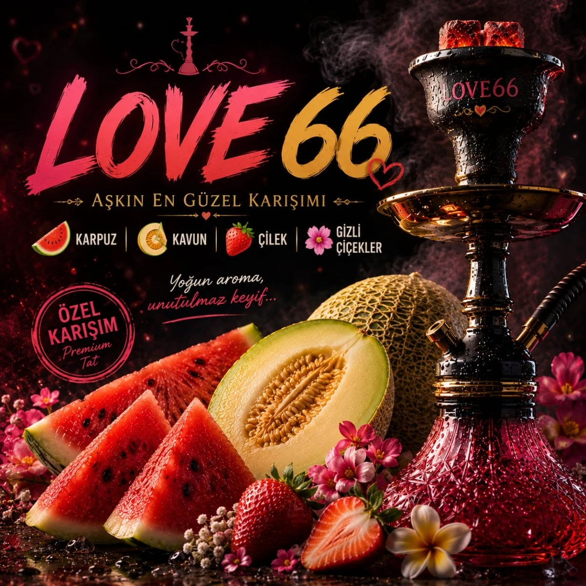 LOVE66 - KARPUZ , KAVUN , ÇİLEK