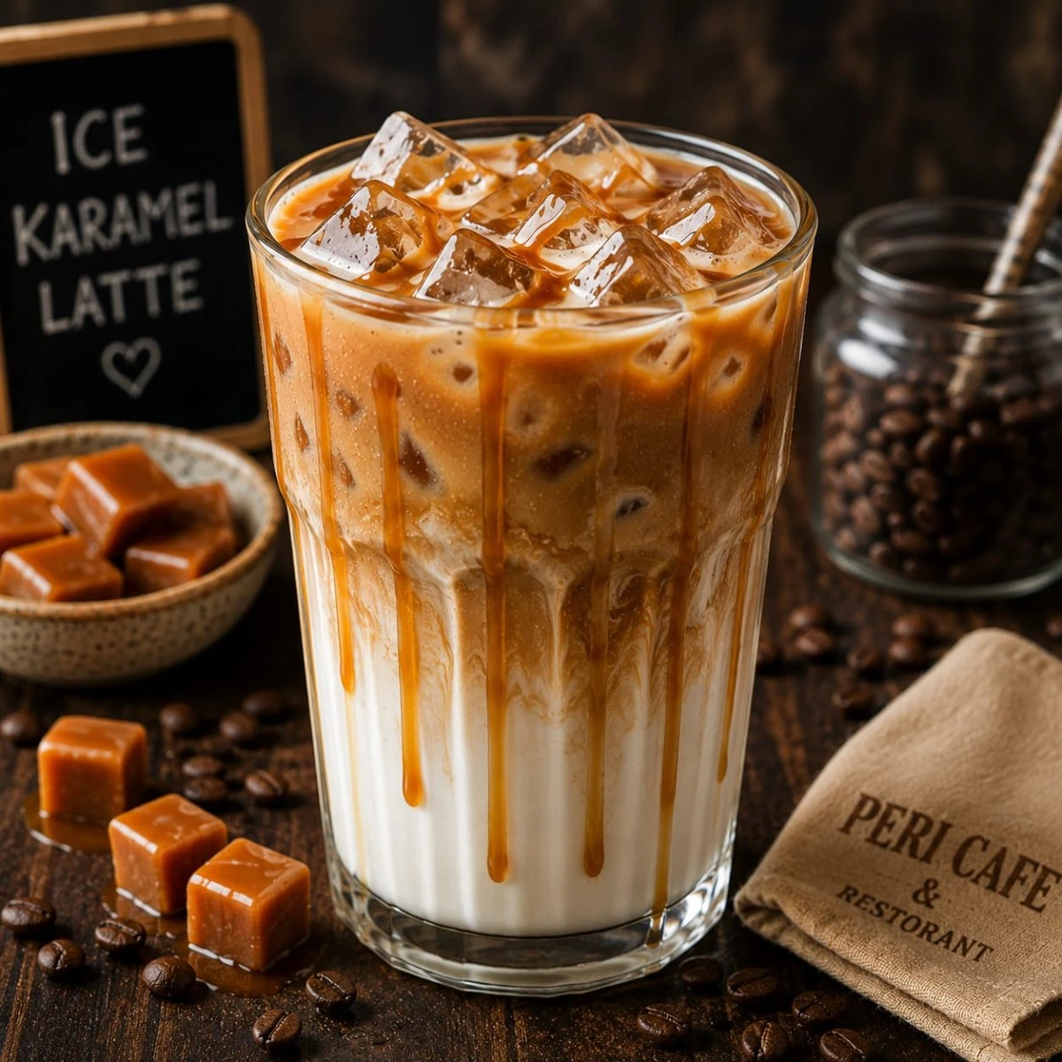 İCE KARAMEL LATTE