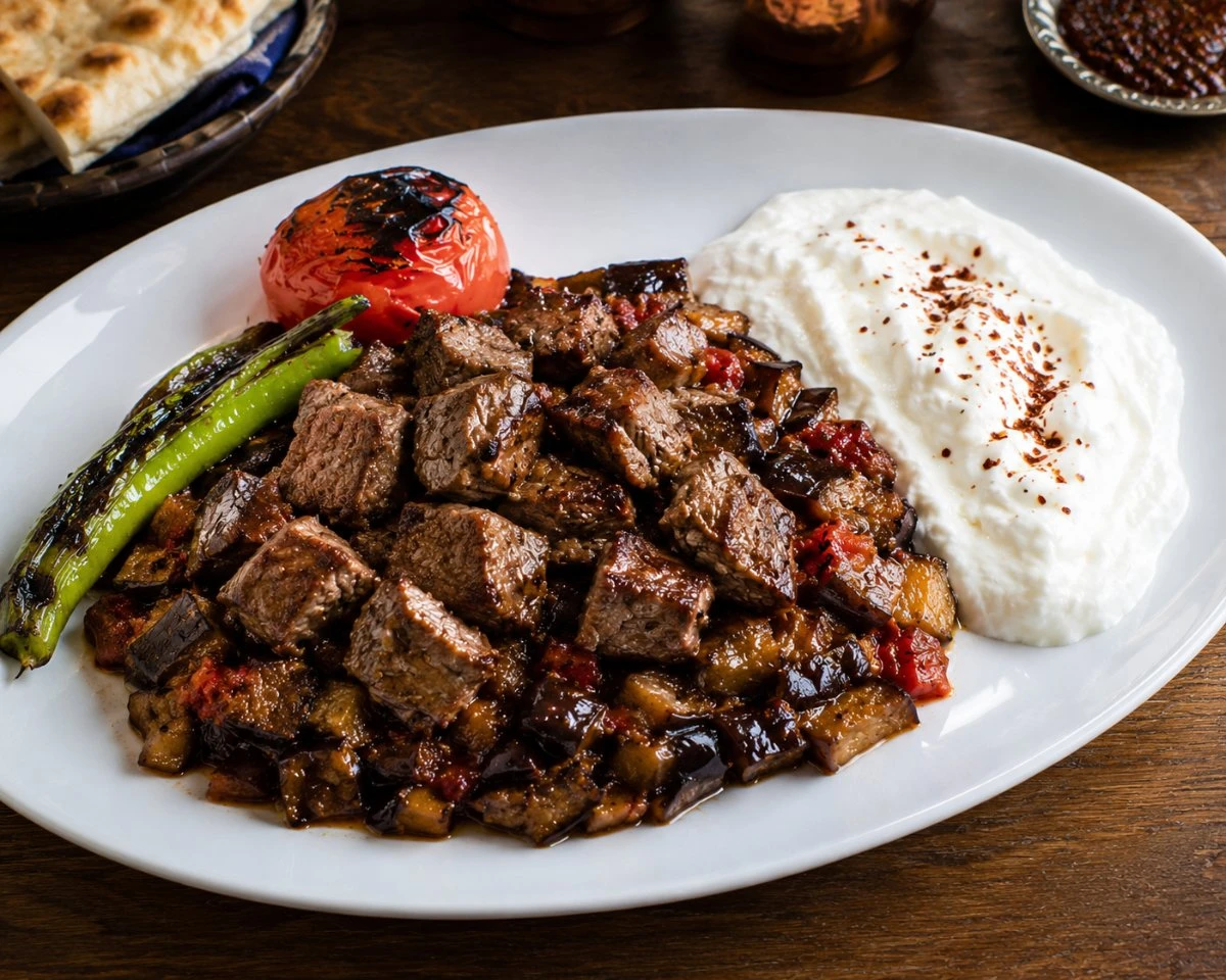 ETLİ BOĞAZ KEBABI
