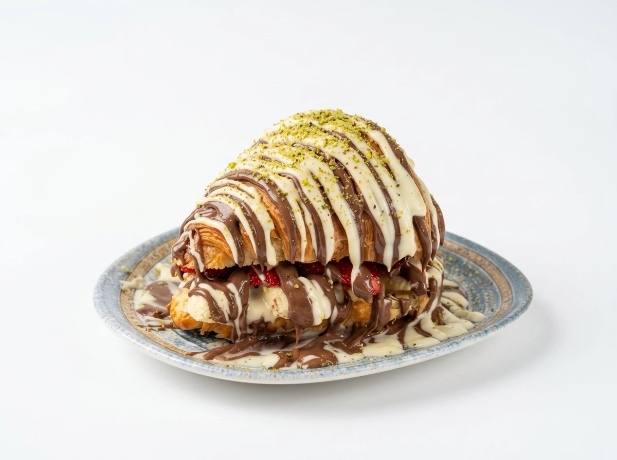 Pistachio kruvasan