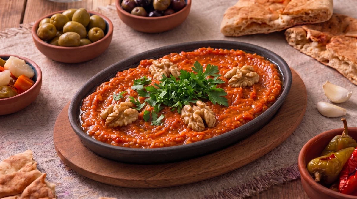 Közlenmiş Kapya Biber Salatası