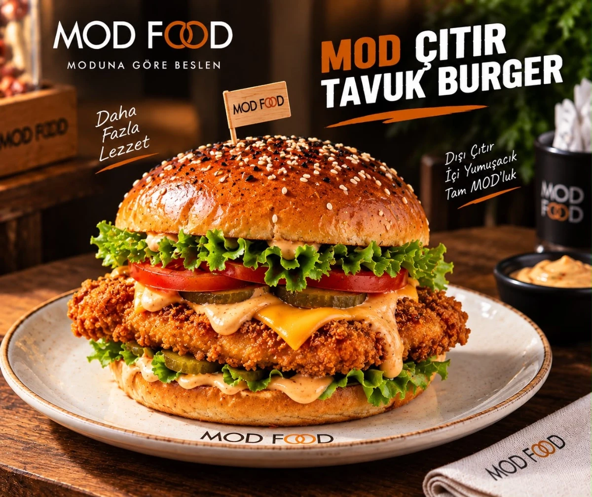 MOD ÇITIR TAVUK BURGER