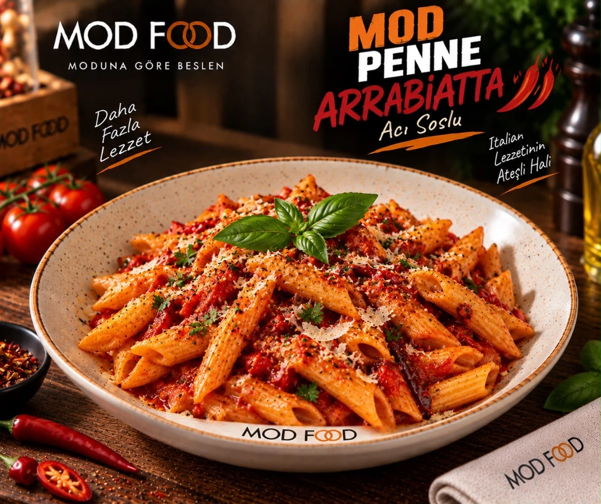 MOD PENNE ARRABİATTA ACI SOSLU