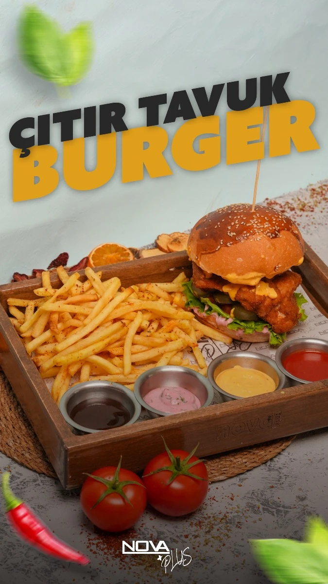 ÇITIR TAVUK BURGER