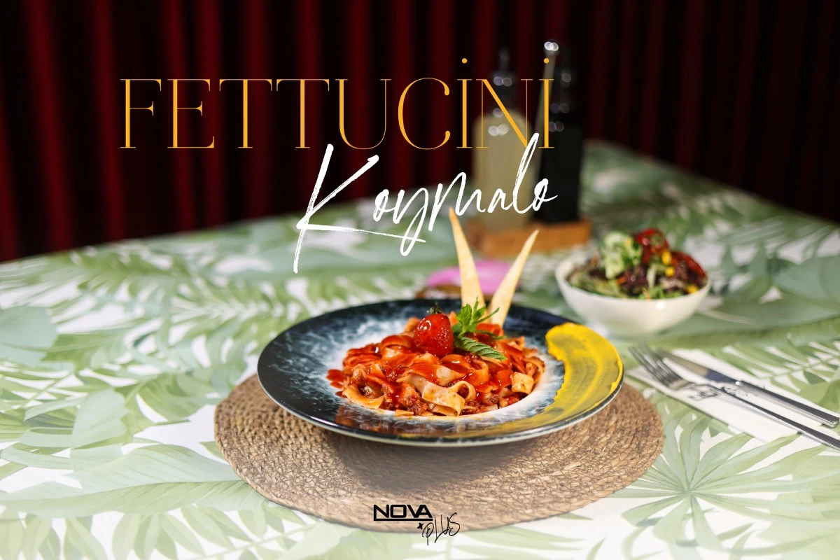 FETTUCİNİ KIYMALI