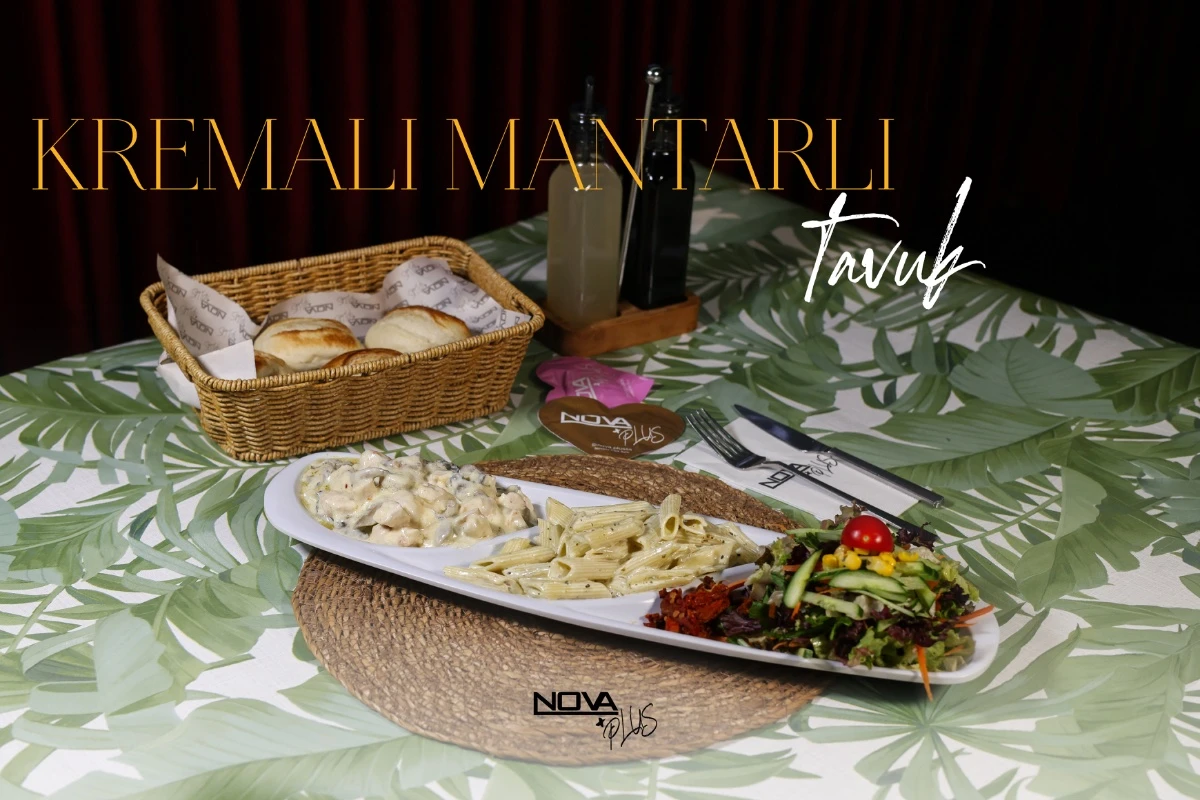 MANTARLI KREMALI TAVUK